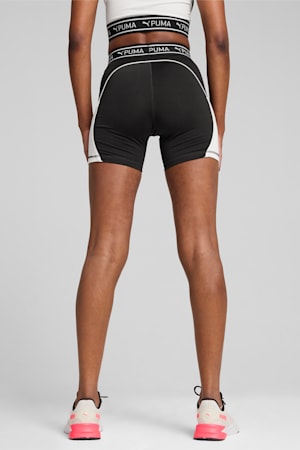 TRAIN STRONG Women's 5" Shorts, PUMA Black-Vapor Gray, extralarge-GBR